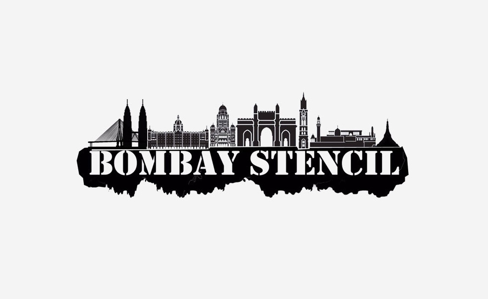 Bombay Stencil Logo
